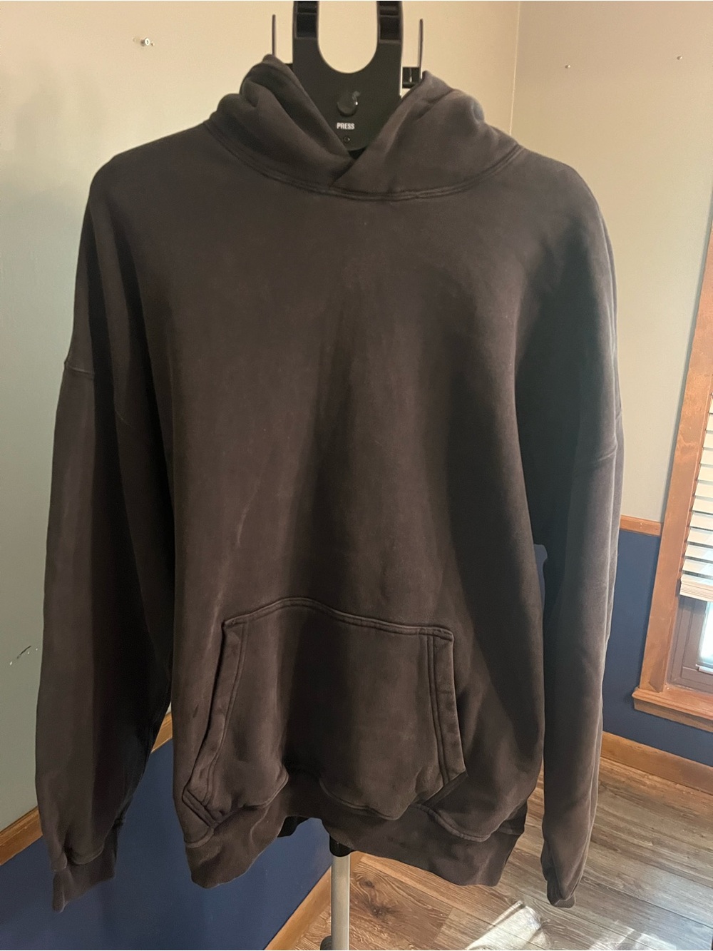 Abercrombie & Fitch Black Pullover Hoodie